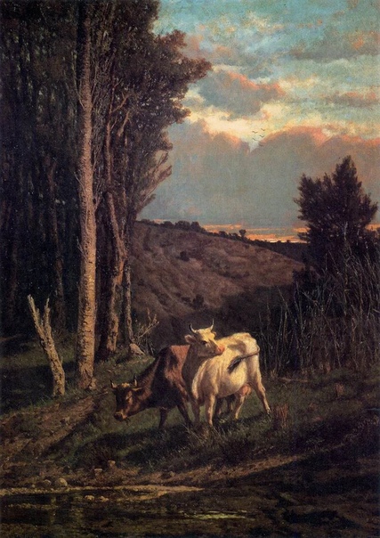 Серафино де Тиволи (Serafino De Tivoli, 1826-1892 итальянский художник, с особенной тонкостью чувствовавший красоту природы. Дыхание ветра, дрожащая гладь воды, шелест листьев всё это де Тиволи