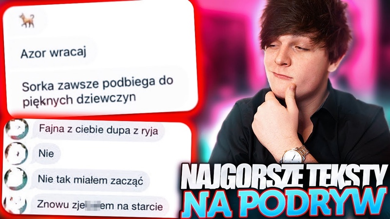 NAJGORSZE TEKSTY NA PODRYW